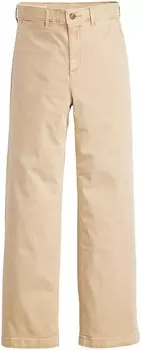 Тканевые брюки LEVI'S Wide leg Pants, бежевый