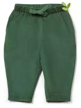 Тканевые брюки Little Green Radicals, зеленый