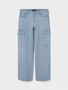 Тканевые брюки LMTD, светло-синий