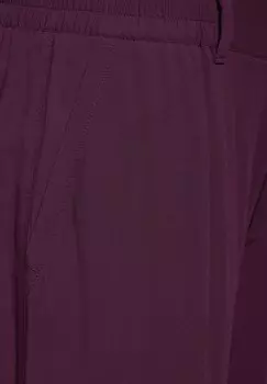 Тканевые брюки LOOSE FIT Street One, темно-фиолетовый