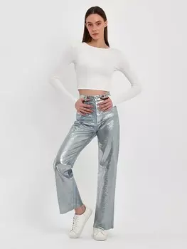 Тканевые брюки LTB, цвет silber/hellblau