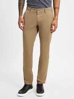 Тканевые брюки лу Alberto, бежевый