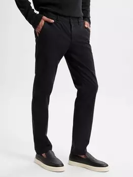 Тканевые брюки лу Alberto, черный