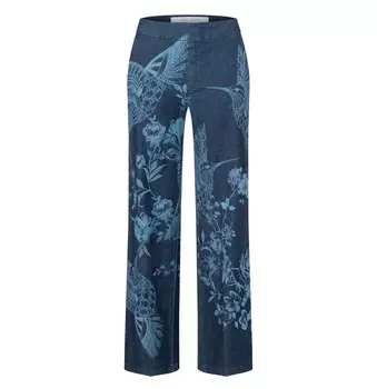 Тканевые брюки MAC Boot cut Pants, темно-синий