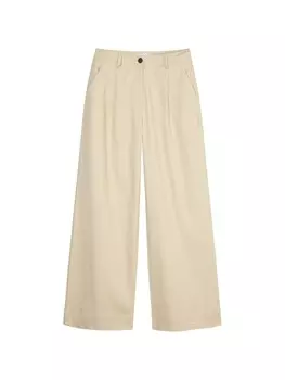 Тканевые брюки Marc O'Polo Straight Leg Pants mit Bundfalten, цвет dry sand