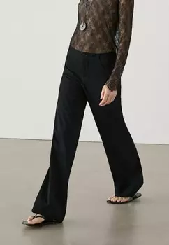 Тканевые брюки Massimo Dutti, черный