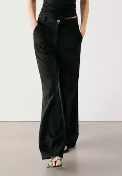 Тканевые брюки Massimo Dutti, черный