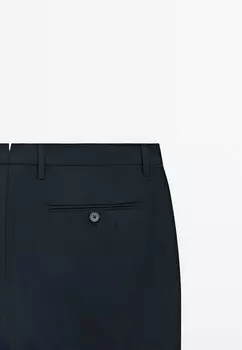 Тканевые брюки Massimo Dutti, темно-синий