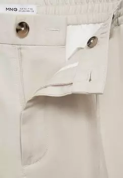 Тканевые брюки MATTIA Mango, серый