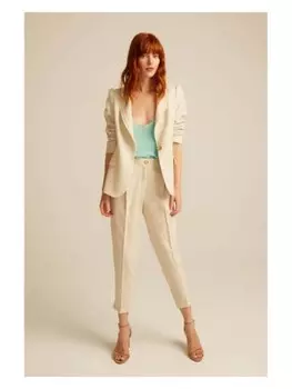 Тканевые брюки & me, бежевый