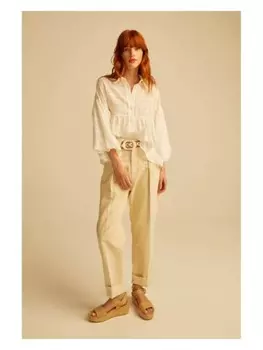 Тканевые брюки & me, бежевый