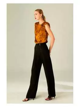 Тканевые брюки & me, черный