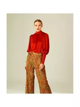 Тканевые брюки & me Hose, разноцветный