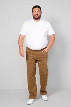 Тканевые брюки Men Plus, кэмел