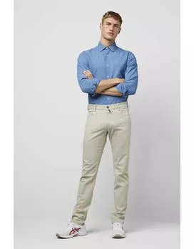 Тканевые брюки Meyer Baumwoll, бежевый