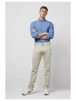 Тканевые брюки Meyer, бежевый