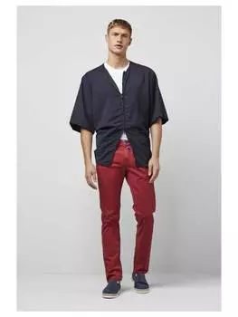 Тканевые брюки Meyer, красный