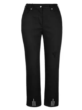 Тканевые брюки MIAMODA Hosen, черный