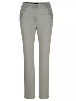 Тканевые брюки MIAMODA Hosen, хаки