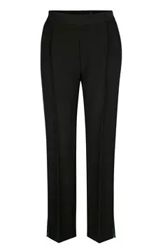 Тканевые брюки MIAMODA Regular Pants, черный