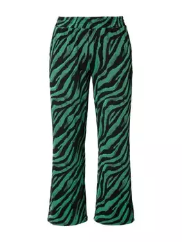 Тканевые брюки MIAMODA Schlupfhose, зеленый