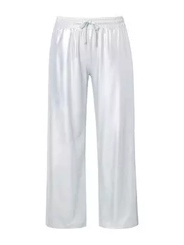 Тканевые брюки MIAMODA, серебряный