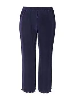Тканевые брюки MIAMODA, темно-синий