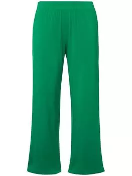 Тканевые брюки MIAMODA, зеленый