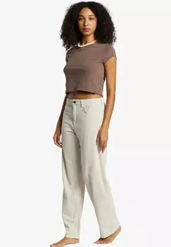 Тканевые брюки MIDTOWN Billabong, серо-коричневый