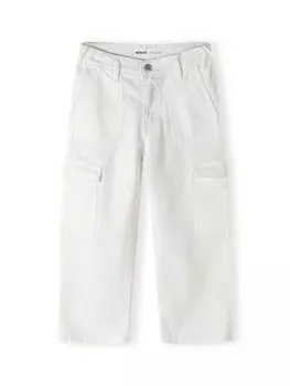 Тканевые брюки Minoti, белый