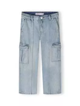 Тканевые брюки Minoti, светло-синий