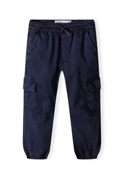 Тканевые брюки MINOTI Tapered Pants, темно-синий