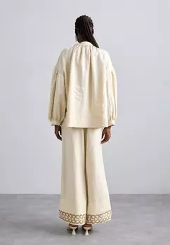 Тканевые брюки MIRABELLOS By Malene Birger, бежевый