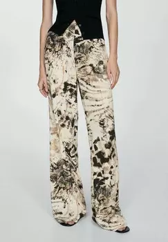 Тканевые брюки MISHA Mango, кремовый