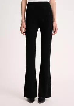 Тканевые брюки MOLLETTA Luisa Spagnoli, черный