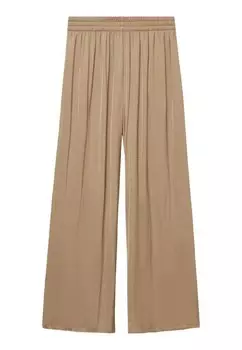 Тканевые брюки MOON Mango, бежевый