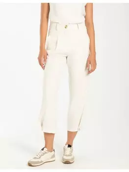 Тканевые брюки More & More Culotte, экрю