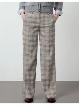 Тканевые брюки More & More Glencheckhose, экрю