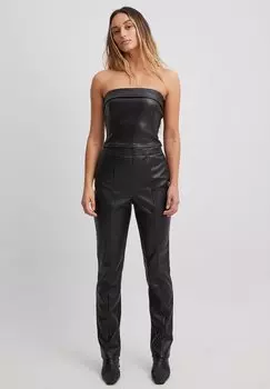 Тканевые брюки NA-KD, черный