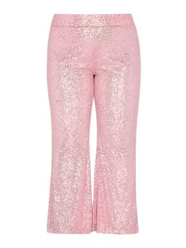 Тканевые брюки NAEMI Plus Size Pants, розовый