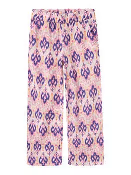 Тканевые брюки name it, цвет rosa/dunkelblau