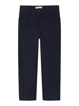 Тканевые брюки NAME IT Loose fit Pants, морской синий