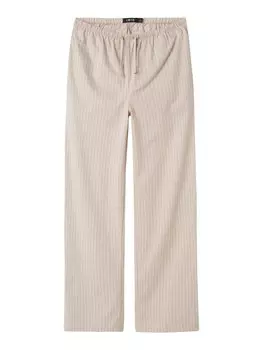 Тканевые брюки NAME IT Wide leg Pants, бежевый