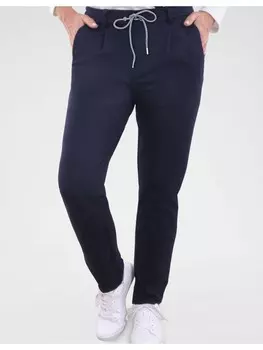 Тканевые брюки Navigazione Punto di Roma, темно-синий