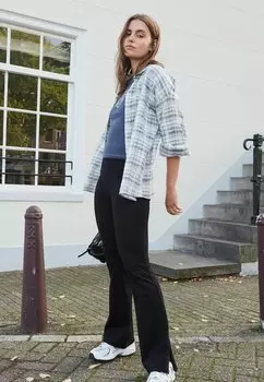 Тканевые брюки Next, черный