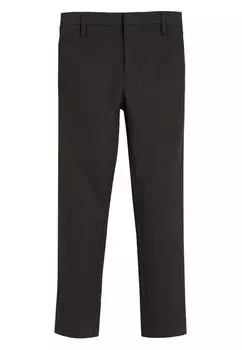 Тканевые брюки Next, черный меланж
