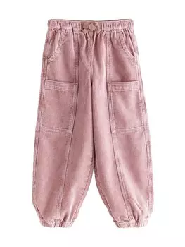 Тканевые брюки Next Loose fit Pants, фуксия