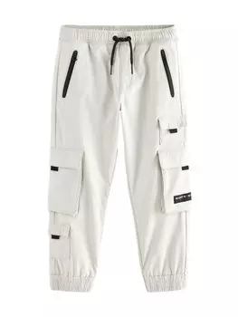 Тканевые брюки Next Regular Pants, белый