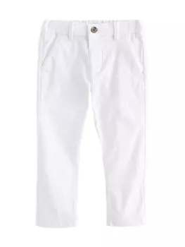 Тканевые брюки Next Regular Pants, белый