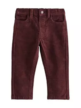 Тканевые брюки Next Regular Pants, бордовый